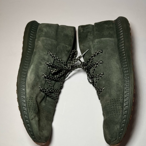 Underarmour Unique  Veloce Chukka Mid Suede Olive Green Causal Shoes  Mens 12 main image 4